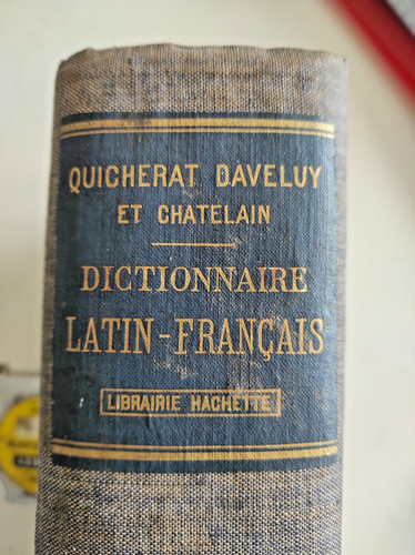 Livre ancien dictionnaire - livre, :