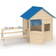 Maisonnette enfant bois - en,