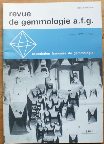019149 revue gemmologie - gemmologie,
