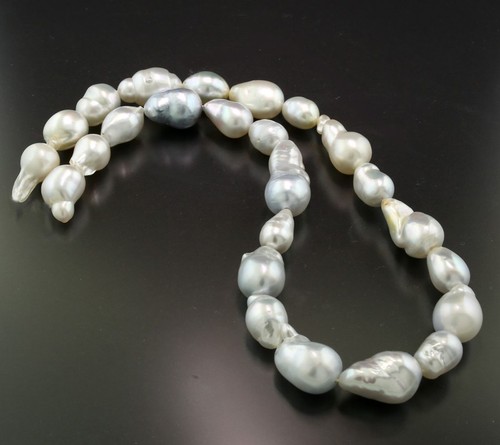 Baroque südseeperlen kette - baroque, südseeperlen-kette