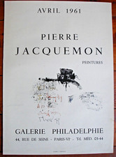 AFFICHE LITHOGRAPHIQUE- 1961-