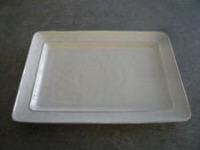 GRAND PLAT de service RECTANGULAIRE EN CERAMIQUE - Dimension: 42 X 29 cm