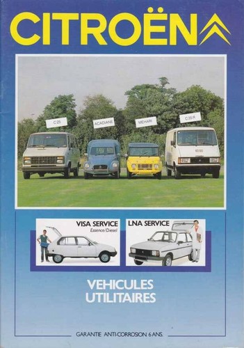 Catalogue brochure citroën - /,
