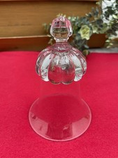 Belle Cloche en Cristal – Hauteur 15 cm – Diamètre base 10,5 cm
