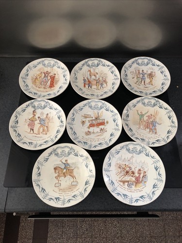Lot assiettes - lot, 8