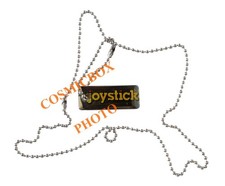 porte-clés revue magazine de jeux video JOYSTICK logo 1990 collier chaine rare