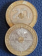 20 Francs Mont Saint-Michel (1992-1995) choisissez votre année !