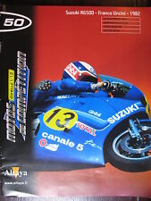 FASCICULE 50  MOTO GP 1/12   SUZUKI RG 500 FRANCO UNCINI 1982