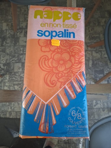 Nappe vintage sopalin neuve - vintage,