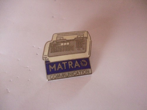 Pins matra communication fax - matra,