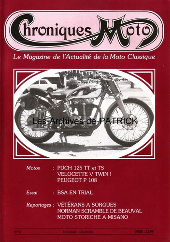 Chroniques moto peugeot - chroniques,