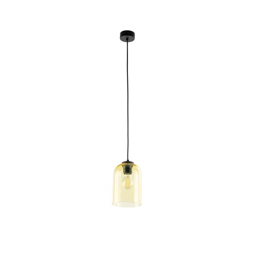 Suspension métal verre noir - métal,