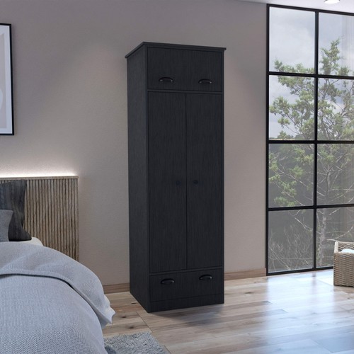 Black armoire with - with, 1