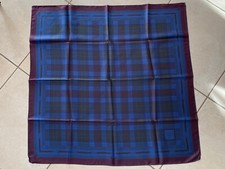 Foulard "quadrillé bleu" 100