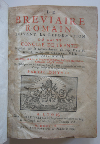 Bréviaire romain suivant - le,