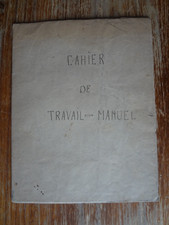 Ancien cahier de Travail