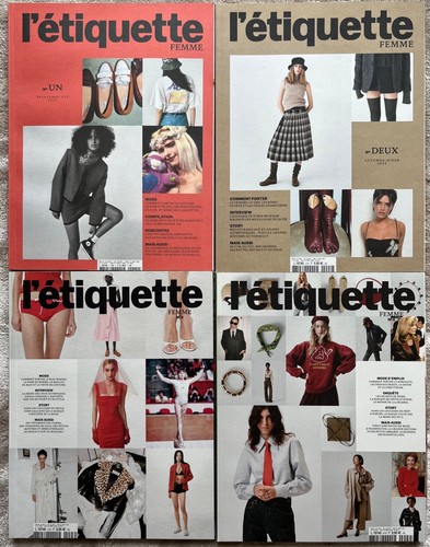 Lot magazines étiquette - magazines, l'Étiquette