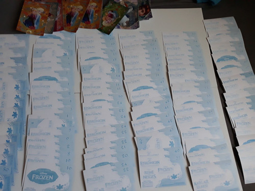 Lot photocards disney reine - lot,