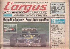 L'ARGUS N°3060 MANSELL /