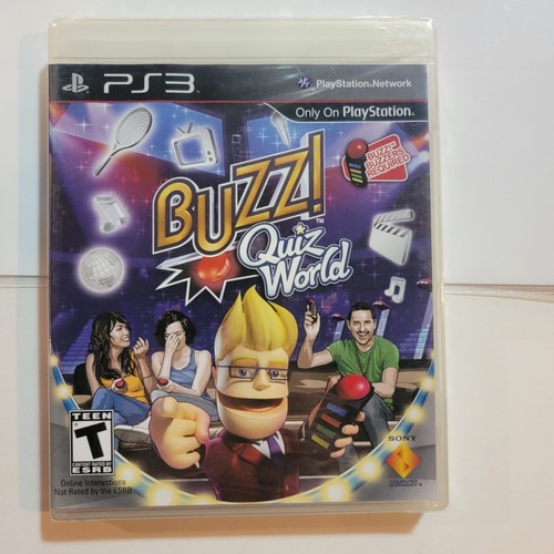 Buzz quiz world - world, (playstation
