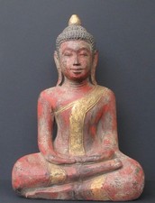 Bouddha en Bois du Cambodge