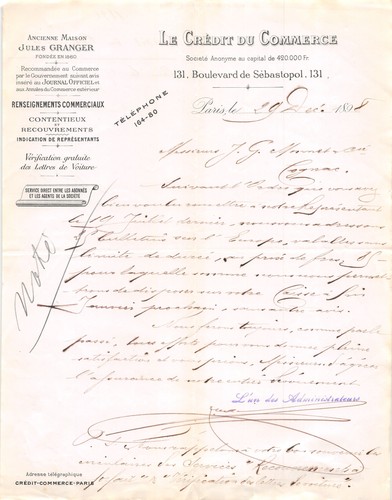 1898 credit commerce a - le,
