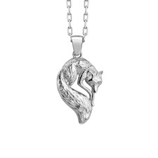 Breloque renard dans un