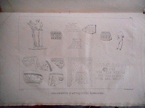 Alsace rhin lithographie - 47,