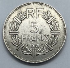 MONNAIE FRANÇAISE - 5 FRANCS