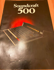 SOUNDCRAFT Serie 500 brochure
