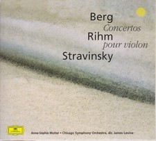 Berg - Rihm - Stravinsky -
