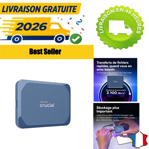 Crucial x10 1to ssd externe - x10,