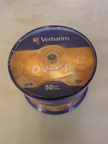 Verbatim dvd lot - verbatim, 50