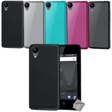 Housse etui coque pochette silicone gel fine pour Wiko Sunny 2 + verre trempe