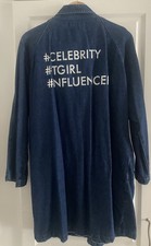 Veste Mi Longue Jean Bleu Over