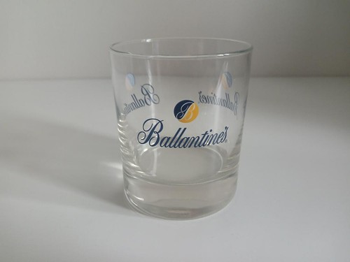 Verre whisky ballantines - à,