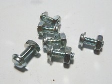 6 anciennes vis carter de chaine velo cyclomoteur mobylette vintage