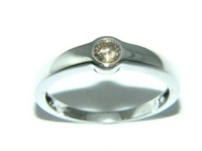 Bague Solitaire En Diamant En