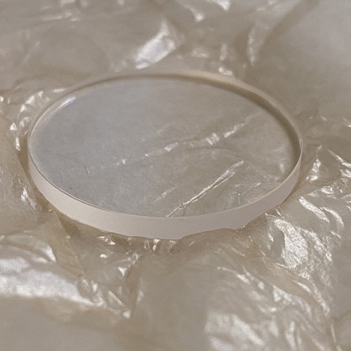 Flat sapphire crystal - sapphire, clear