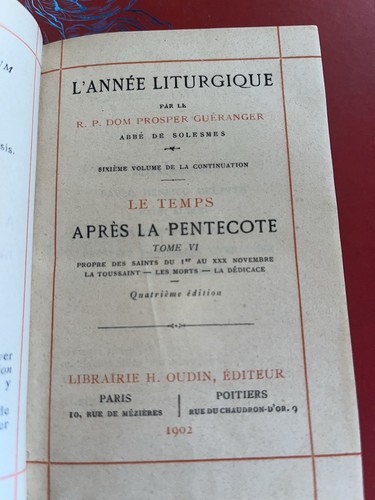 Livre ancien année - l,