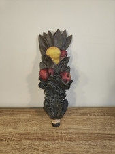 Bouquet De Fleur Décoration Murale Plâtre Vintage