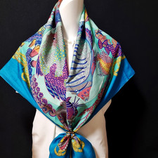 RARE ÉCHARPE VINTAGE HERMES