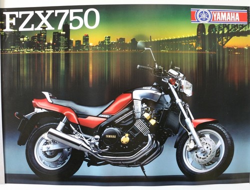 Affiche poster moto - affiche, yamaha