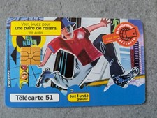 (T01) Télécarte 51 Jeu du