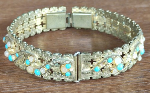 Ancien bracelet avec pierres - ancien,