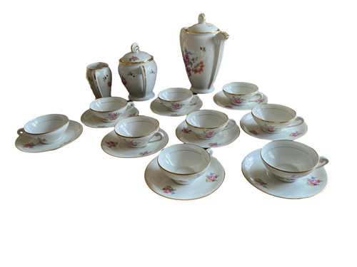 Ancien service cafe - a, tasse
