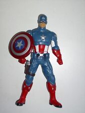 FIGURINE MARVEL "CAPTAIN AMERICA "16 cm HASBRO 2011 ACTION BRAS ET BOUCLIER ...