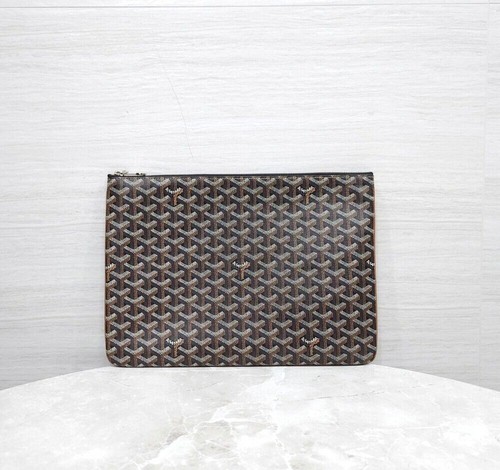 Goyard clutch mgm - goyard, noir