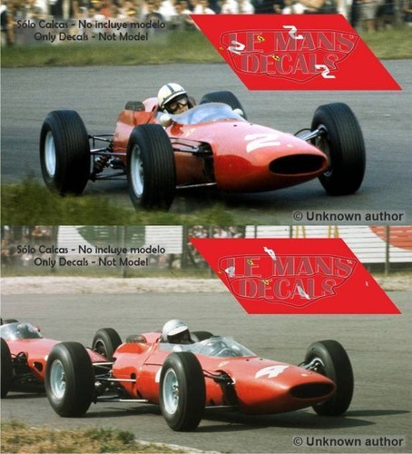 Décal ferrari 158 gp - 158, f1