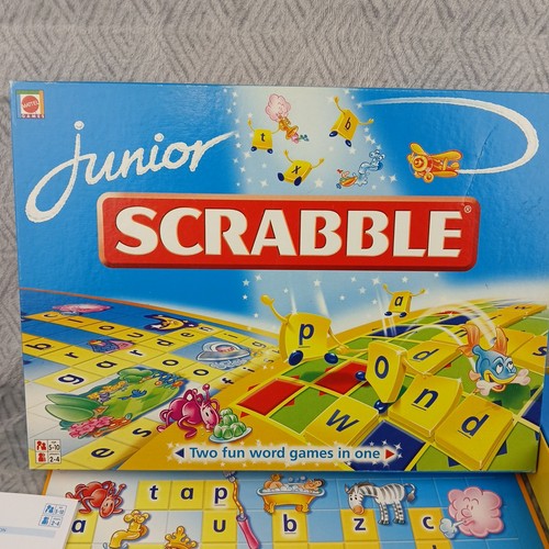 Scrabble junior 4 jeux - de,